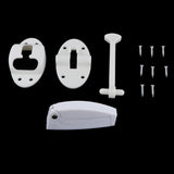 2set RV Plastic Baggage Door Catch Holder Camper Trailer Travel Latch