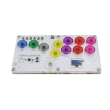 Maxbell Arcade Street Fight Game Controller Joystick Durable Multipurpose Custom RGB Style E
