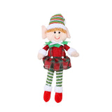 Christmas Novelty Toys Elves Elf Plush Dolls for Party New Year Party Favors Girls