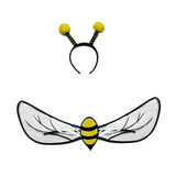 Bee Wing Cute Creative Funny Halloween Cosplay Prop for Dance Festive Events with headband