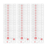 60Pcs Golf Impact Tape Set Improve Swing Accuracy Wood Golf Impact Stickers Style C