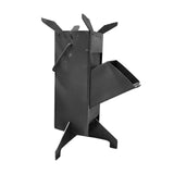 Maxbell Foldable Camping Burner Wood Burning Portable Steel Furnace Camp Tent Burner