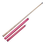 Maxbell Pool Cue Wear Resistant Utility Punch Stick for Practice Household Men Women Pink