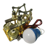 2x Mini Hot Air Stirling Engine Motor Model Educational Steam Heat Education