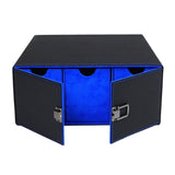 Maxbell Trading Card Storage Box Display Trading Card Storage Case for Playing Cards Blue