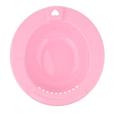 Maxbell Maxbell Hip Bath Tub Sitz Bath for Toilet Hemorrhoid Avoid Squatting Pink