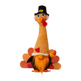 Thanksgiving Plush Standing Turkey Doll Ornament for Study Desk Multipurpose Male