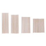 Maxbell 40 Pieces 4 Sizes Balsa Wood Unfinished Wood Round Stick Dowel Rod DIY Craft