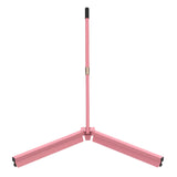 Maxbell Badminton Ball Collector Foldable Tennis Ball Picker for Park Backyard Court Pink