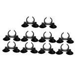 10 Pieces Aquarium Suction Cup Clips for Heaters Decoration Plant Fish Tanks