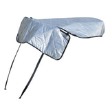 Maxbell Motorcycle Seat Cover Saddle Cover Accessories with Elastic Straps Sun Shade with Rearview Holes