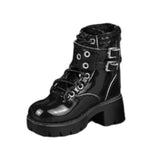 Maxbell 1:6 Scale High Heeled Shoes Fashion Boots for 12in Doll Model Female Figures Black