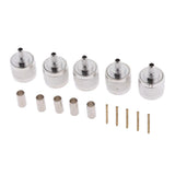Maxbell 5 Pieces Connector BNC Male Plug Pin Crimp for RG58 LMR195 RG142 RF COAXIAL - Aladdin Shoppers