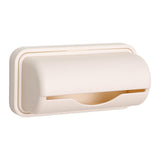 Maxbell Trash Bag Holder Wall Mount Garbage Bag Holder for Kitchen Cabinet Household large apricot