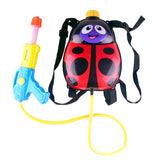 Maxbell Cute Children's Toy Pull-Type Pneumatic Backpack Water     Toy Lady beetle