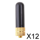 Maxbell 12xRH805S SMA-F Female Dual Band Short Antenna for Baofeng UV-5R BF-888s Radio