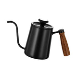 Maxbell 600ml Slim Gooseneck Coffee Kettle Tea Pot Comfortable Grip Hand Drip Kettle Black