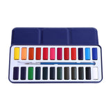 Maxbell Watercolor Paint Shading Washable Watercolor for Countryside Travel Garden 24 color