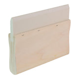 Maxbell Screen Printing Ink Scraper Reusable Lightweight Professional Rubber Scraper 15cm