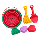 Maxbell 8 Pieces Beach Toys Set Sand Bucket and Shovel for Boys Girls Kids Traveling