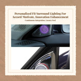 mood Lighting, Rotating Tweeter, Accord 11th Gen enhancement, light-emitting diode Dashboard Strip Honeycomb Light Accord Passenger