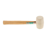 Rubber Mallet Hammer with Wooden Handle for Carpenter Artisans Elasticity