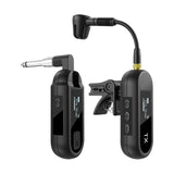 Maxbell Sax Microphone Professional Trumpet Plug and Play Horn Receiver Transmitters 1 Channel