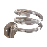 Maxbell Hair Dryer Holder Wall Mount Compact Blow Dryer Rack for Bathroom Salon Home Gray