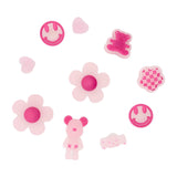 Maxbell 2xBeach Bag Charms Accessories Creative Festival Craft Reusable Handmade Decor Style E