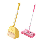 Pretend Play Mini Broom with Dustpan Mop for Kids for Kindergarten Preschool