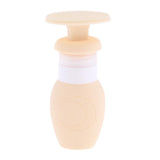 Maxbell Maxbell 70ml Refillable Empty Travel Bottles Shampoo Makeup Liquids Container Brown