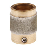 2 Pack Golden Stained Glass Grinder Head Bit Diamond Grinding Wheel for Tile