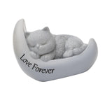 Maxbell Pet Garden Stone Memorial Stone Sympathy Gifts Headstone for Yard Lawn Porch cat