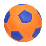 Maxbell Soccer Ball Size 5 Lightweight Training Ball for Practice Recreation Outdoor Orange and Blue