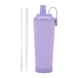 Maxbell Ceramic Coated Liner Insulated Tumbler Cup for Party Camping Walking Purple