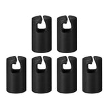 Maxbell Maxbell Trampoline Enclosure Pole Covers Repair Replacement for Garden Outside Girls Black 6pcs