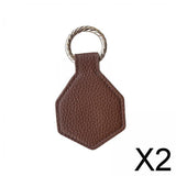 Maxbell 2xMagnetic Hat Clip for Cap Clip Clip on Holder for Towel Luggage Women Brown