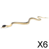 Maxbell 6x18 Inch Snake Model Pretend Trick Toy