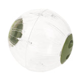 Maxbell Hamster Ball Clear Easy to Clean Running Wheel for Dwarf Small Pets Hamsters Green