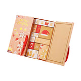 Maxbell 2x Advent Calendar Props 24 Days Decoration for Bookshelf Office Shop Window gold