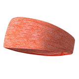 Maxbell Women Men Sports Sweat Sweatband Headband Yoga Gym Stretch Wrap Orange - Aladdin Shoppers