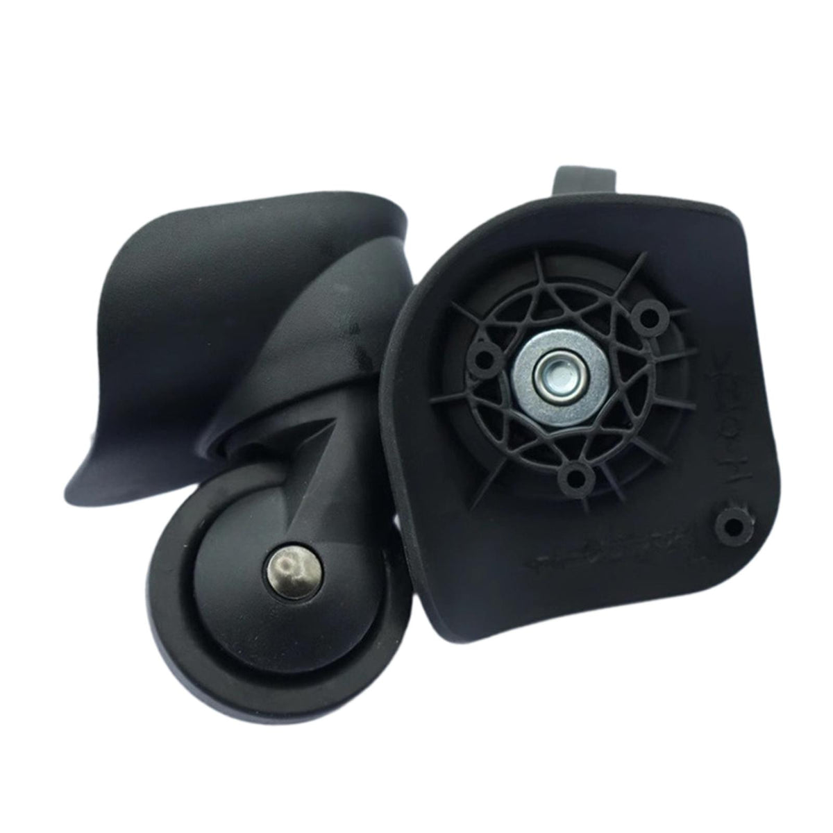 Maxbell 2 Pieces Luggage Replacement Wheels Trolley Casters for Trolleys Luggage Box