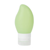 Maxbell Maxbell Silicone Squeezable Empty Lotion Shampoo Makeup Bottle 48ml Green
