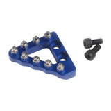 Maxbell Motorcycle Rear Brake Pedal Tip Easy Installation Accessories Aluminum Alloy Blue