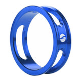 Maxbell Maxbell Alloy Bike Bicycle Headset Spacer 28.6mm Front Fork Stem Washers Blue