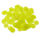 Maxbell 200 Pieces Translucent Bingo Chip 3/4 Inch for Bingo Game Cards