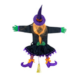 Maxbell Crashing Witch into Tree Decoration Classic for Party Supplies Outdoor Party A