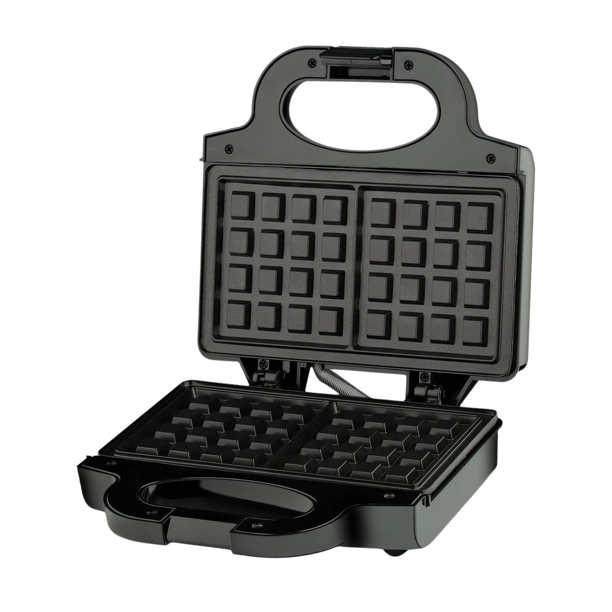 Maxbell Waffle Machine 850W Multifunctional Easy Storage Fast Heating Sandwich Maker Style C