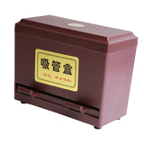 Maxbell Straw Dispenser Storage Case for Dining Room Countertop Fast Food Restaurant
