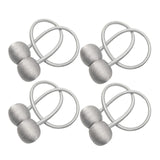 Maxbell 4 Pieces Curtain Ties Backs Modern Curtain Holders for Hotel Bedroom Outdoor